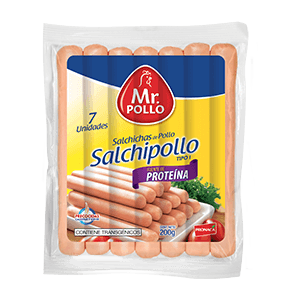 Salchipollo 200g 16 mm x 13 cm